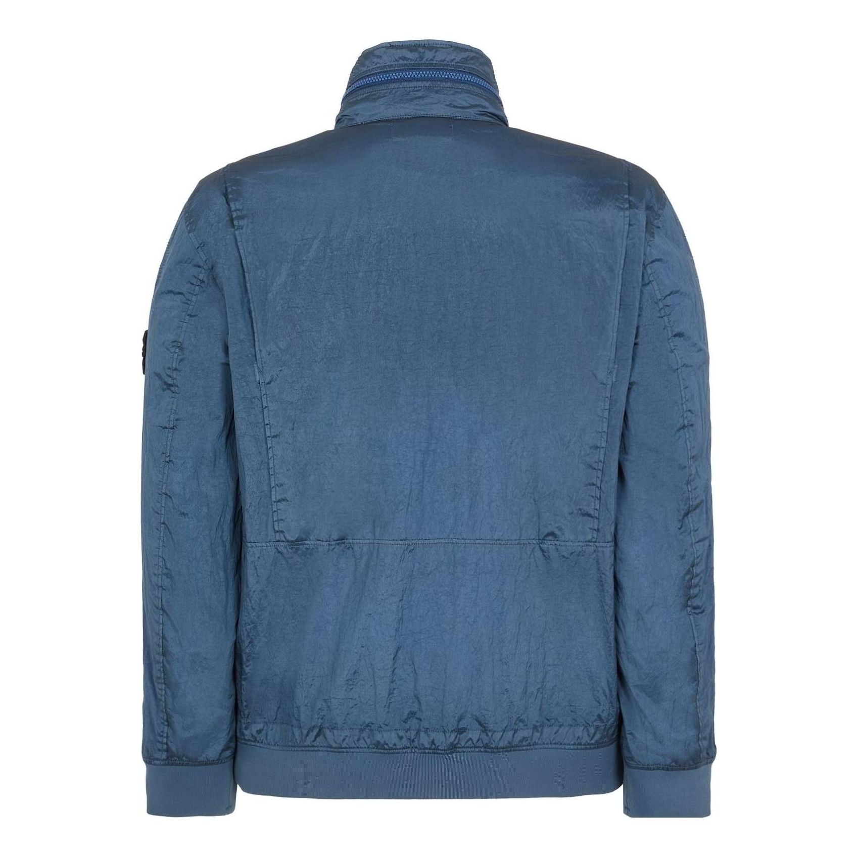 STONE ISLAND Nylon Street Style Plain Logo Jacket 'Blue' 781541920-V0024