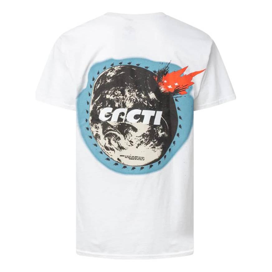 Travis Scott Cactus Jack SS22 Cacti Brace For Impact Tee 'White' CACTSS13WHITE