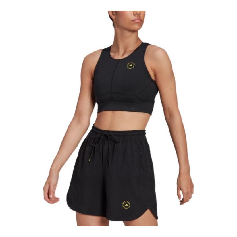 (WMNS) adidas by Stella McCartney TruePurpose Training Crop Top Asia Sizing 'Black' HI6030