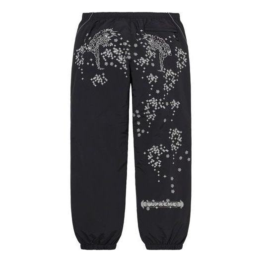 Supreme AOI Glow-In-the-Dark Track Pants 'Black White' SUP-SS22-120