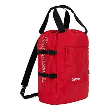 Supreme Tote Backpack 'Red Black White' SUP-SS19-915