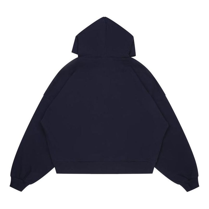 Drew House Mascot Boxy Hoodie 'Navy Dark' DR-FW22-537