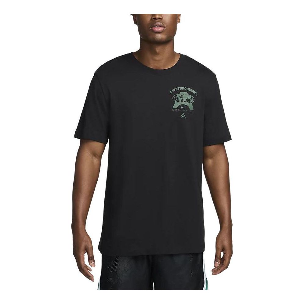 Nike Giannis M90 Basketball T-Shirt 'Black' FV8408-010