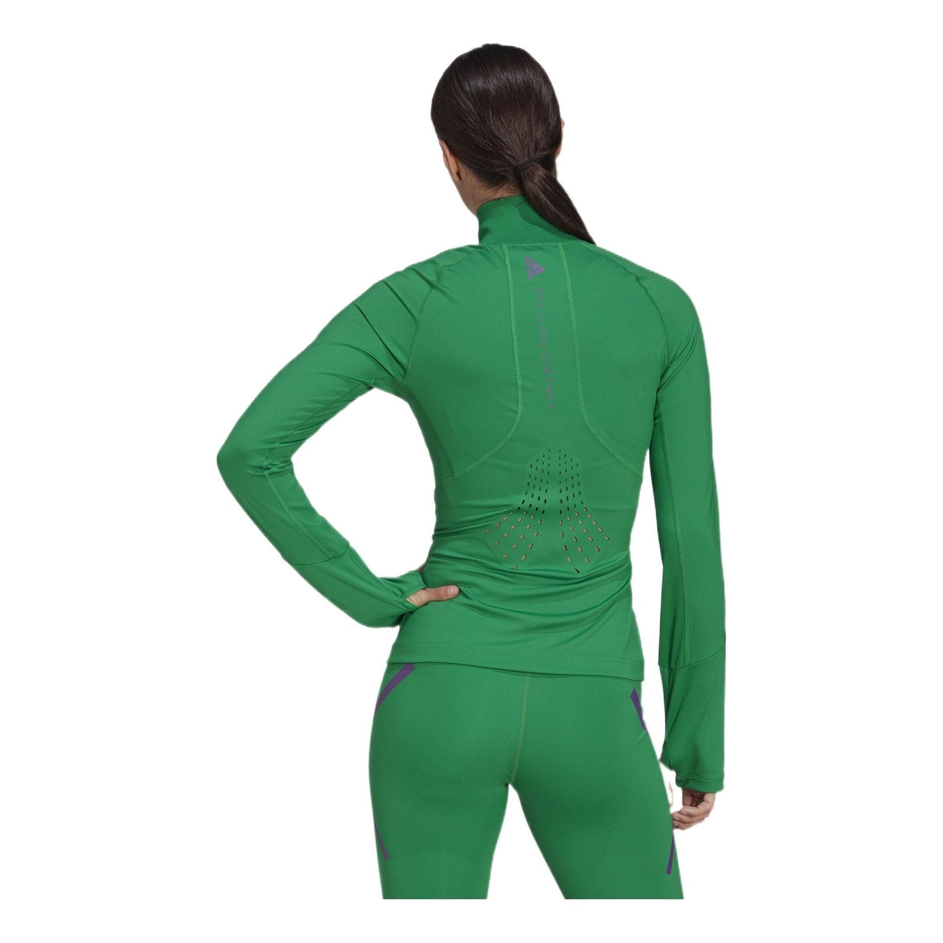 (WMNS) adidas by Stella McCartney Truepurpose Training Jacket Asia Sizing 'Green' HI6154