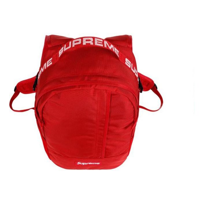 Supreme Backpack 'Red White' SUP-SS18-413