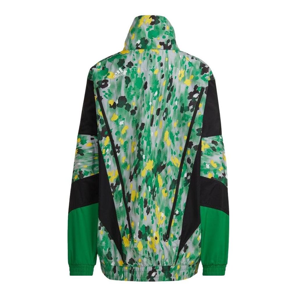 (WMNS) adidas by Stella McCartney Printed Woven Track Top Asia Sizing 'Multi-Color' HG1934