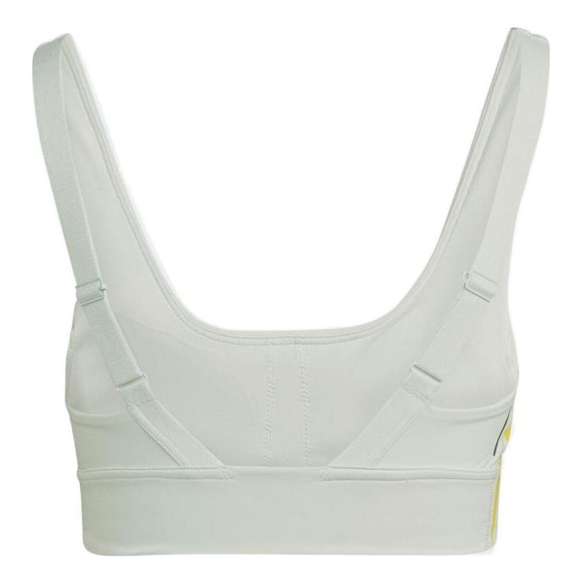 (WMNS) adidas Powerimpact Luxe Training Medium-Support HIIT Bra Asia Sizing 'White' HM6392