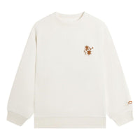 (WMNS) Li-Ning Embroidered Logo Sweatshirt 'Beige' AWDSB58-3