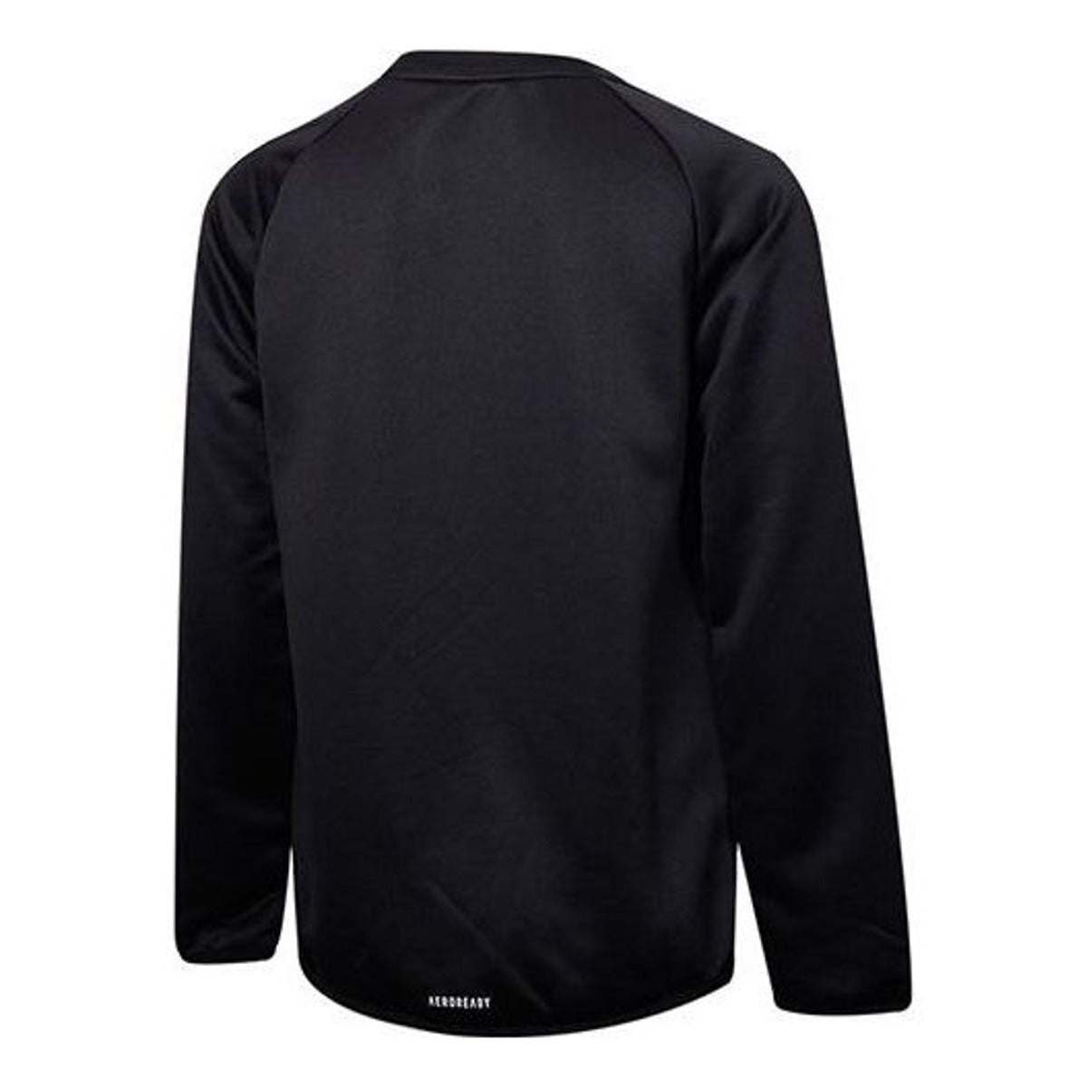 (GS) adidas Designed To Move Big Logo Sweatshirt Asia Sizing 'Black White' GN1482
