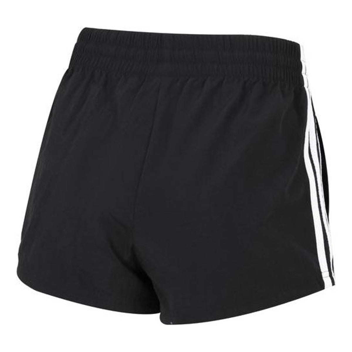 (WMNS) adidas Essentials 3-Stripes Woven Shorts Loose Fit Asia Sizing 'Black White' HE9345