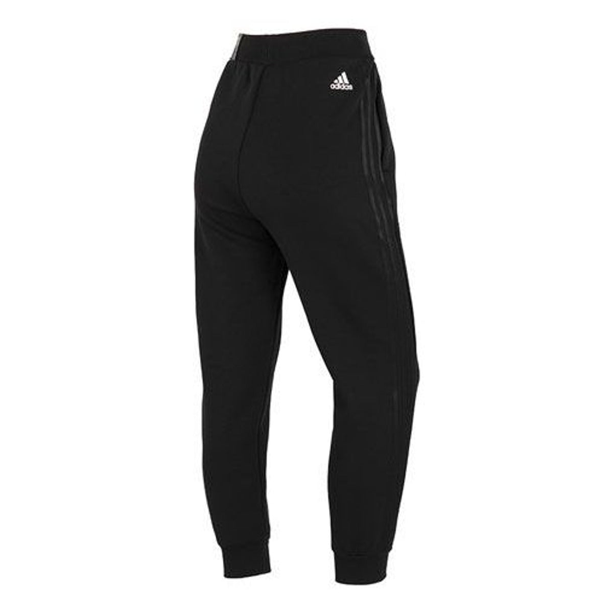 (WMNS) adidas Must Have 3-Stripe Pants Asia Sizing 'Black' HM7066