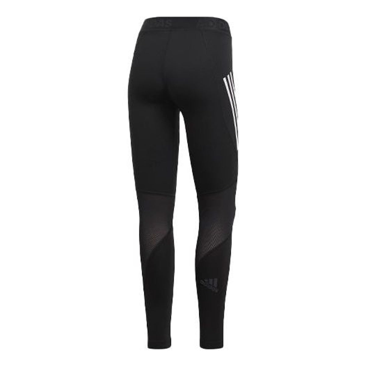(WMNS) adidas Alphaskin Sport 3 Stripes Long Tights Asia Sizing 'Black' DQ3554