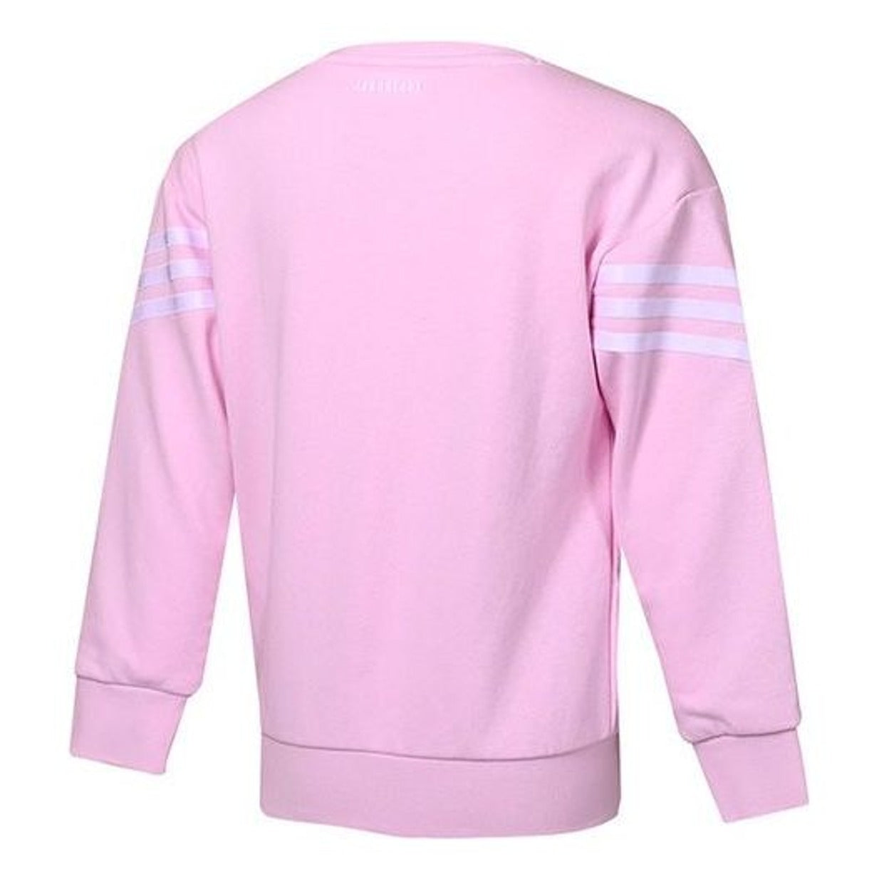 (GS) adidas Graphic Sweatshirt. Asia Sizing 'Pink White' H40250