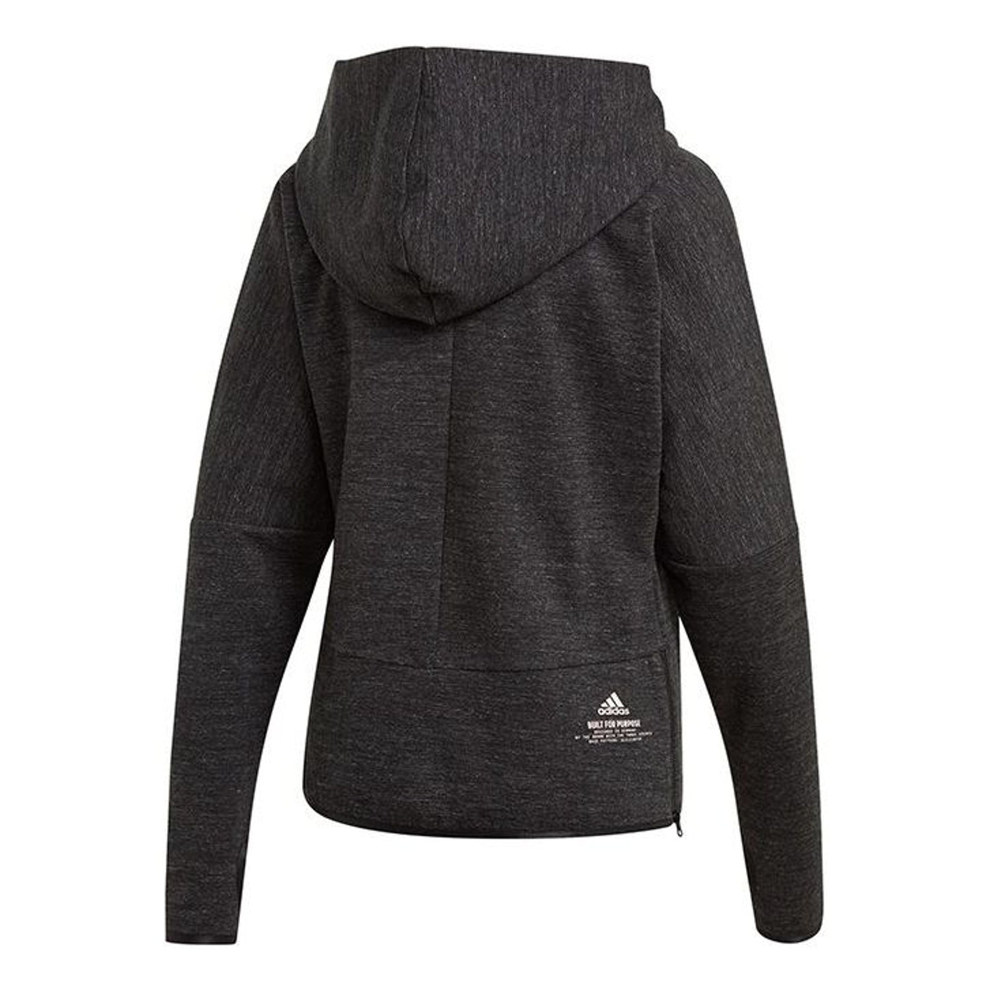 (WMNS) adidas Training Hooded Jacket Asia Sizing 'Black' GU2080