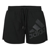 (WMNS) adidas  BOS Woven Shorts Asia Sizing 'Black' DY8664