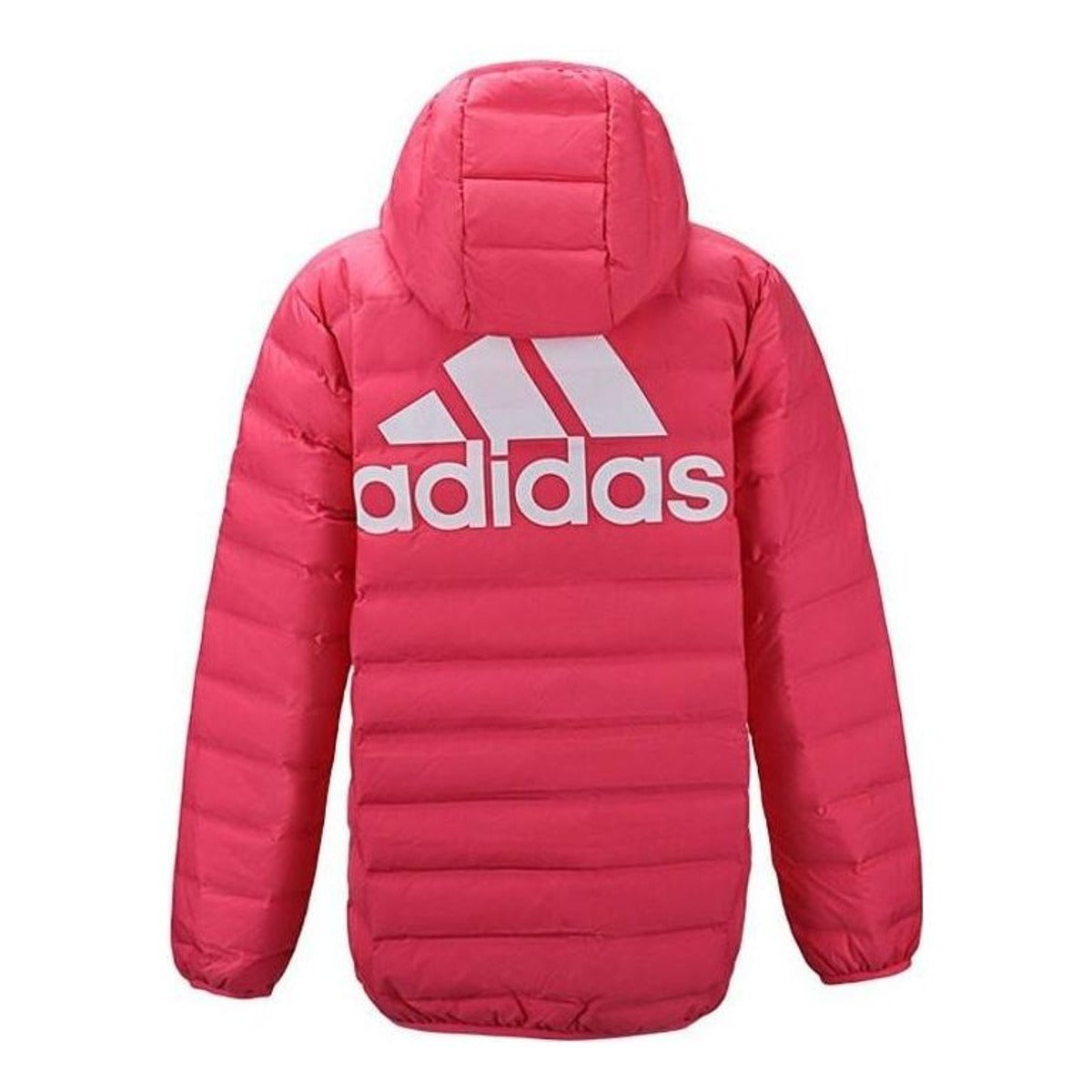 (GS) adidas Hooded Warm Casual Down Jacket Asia Sizing 'Pink' EH4145