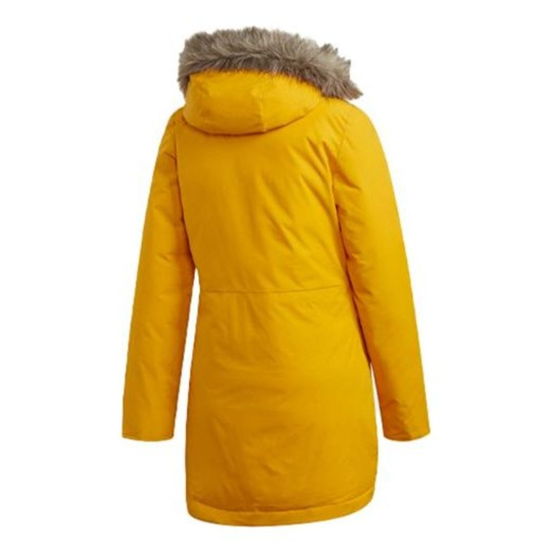 (WMNS) adidas Sportswear Xploric Parka Asia Sizing 'Yellow' DZ1497
