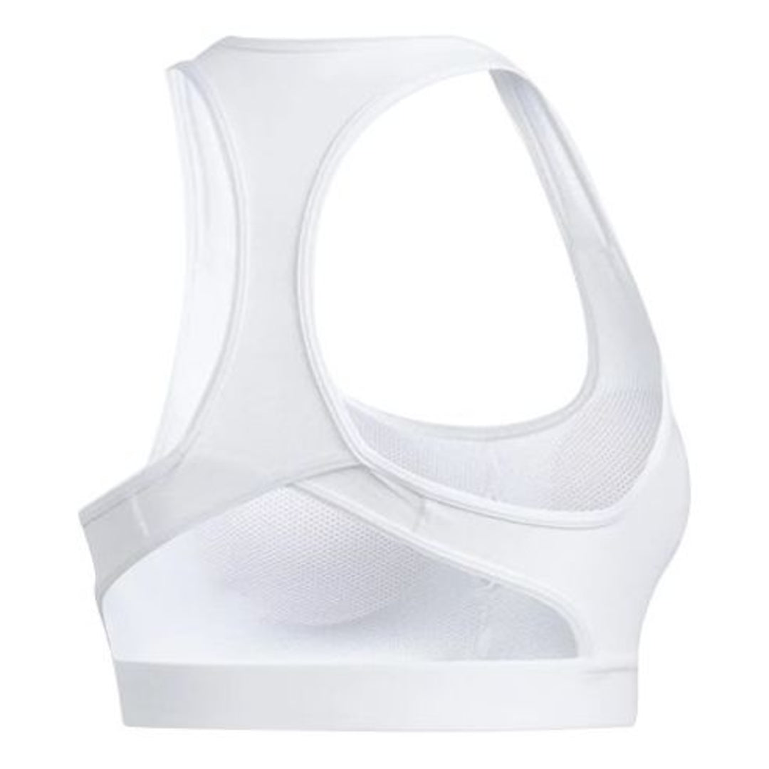 (WMNS) adidas DonAsia Sizing 't Rest Badge of Sport Bra 'White Black' EA3297