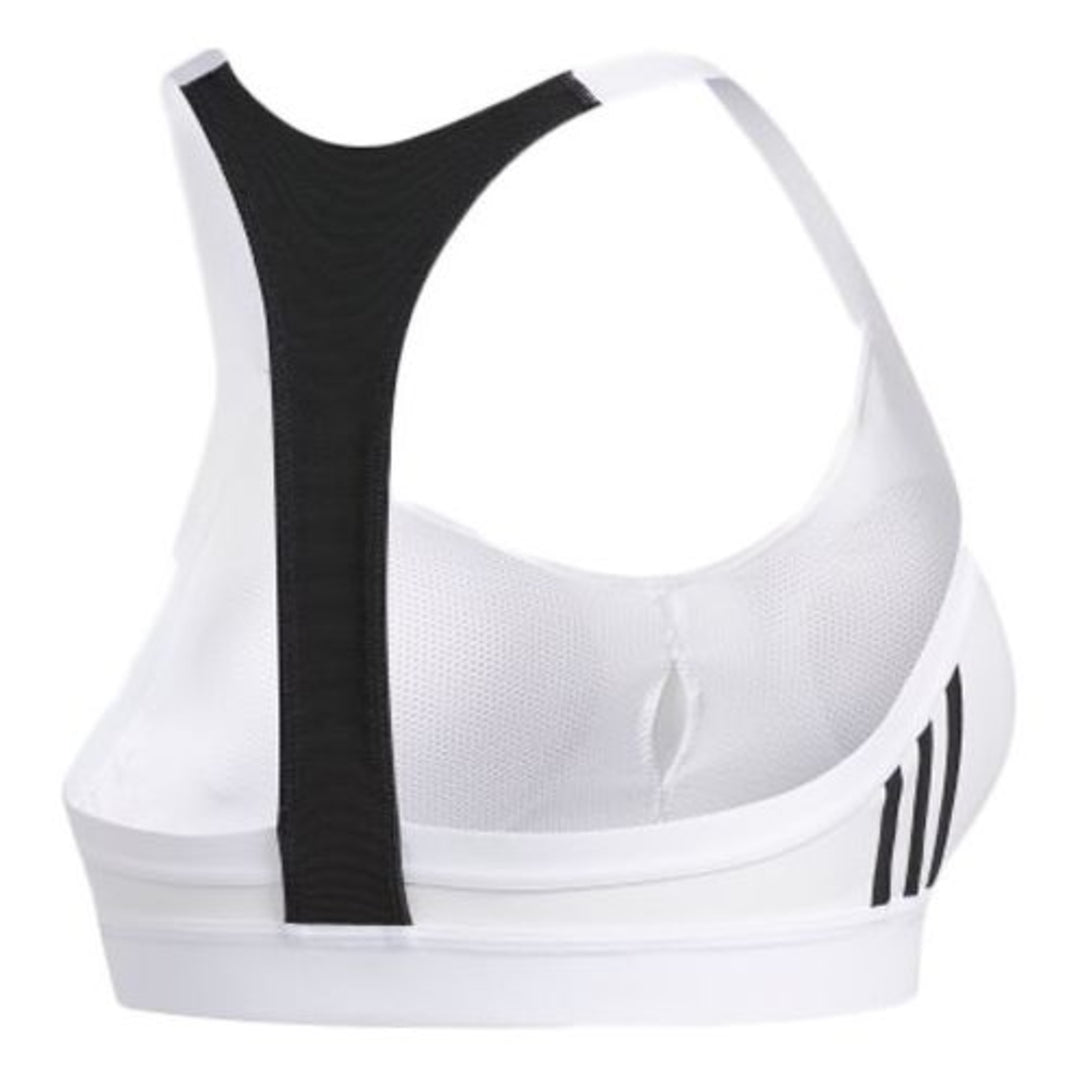(WMNS) adidas All Me 3 Stripes Bra Asia Sizing 'White' EB3668