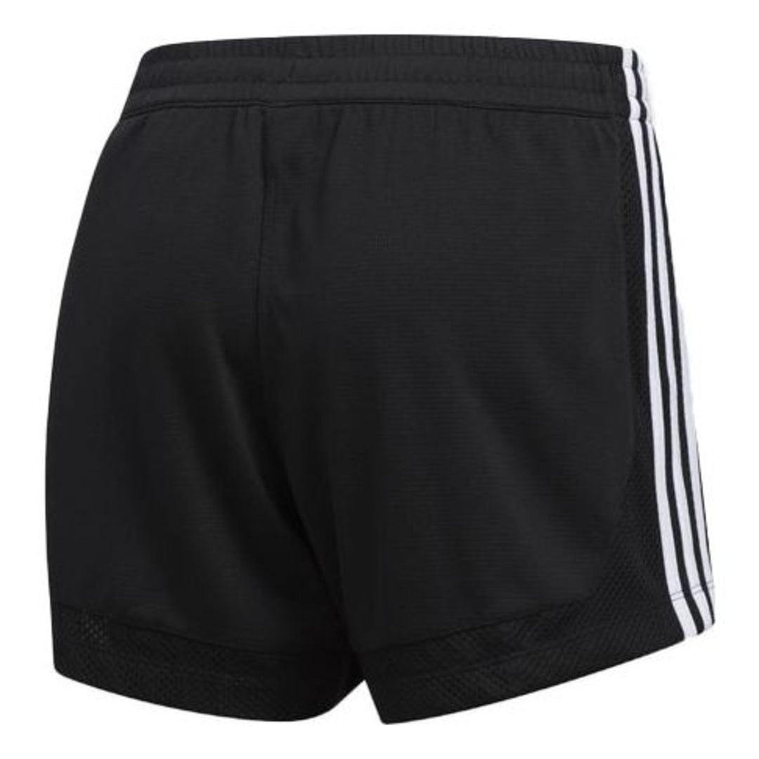 (WMNS) adidas 3-Stripes 5-Inch Mesh Shorts Asia Sizing 'Black White' EB3894
