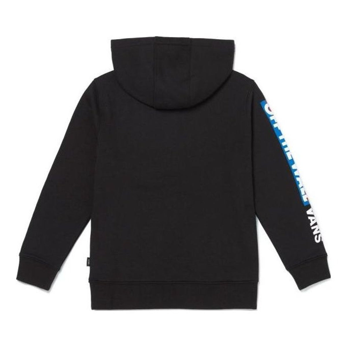 (GS) Vans Logo Printed Hoodie 'Black Red Blue' VN0A5FLZBLK