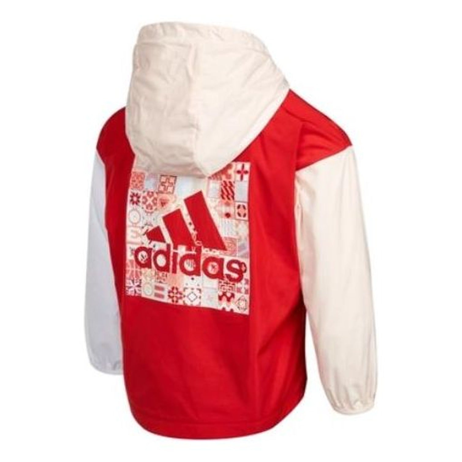 (GS) adidas CNY Woven Jacket Asia Sizing 'Red White' HC2737