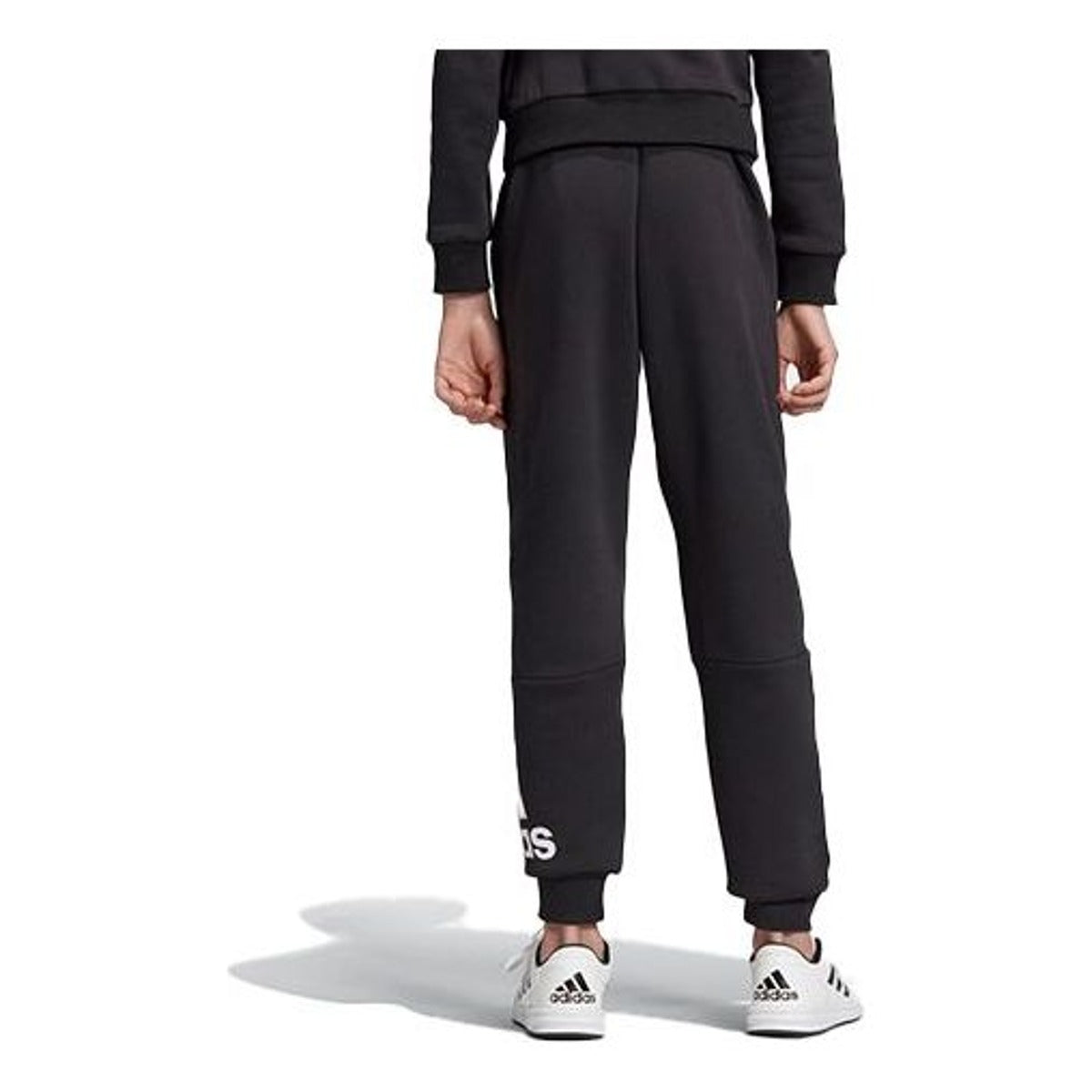 (GS) adidas Badge Of Sport Pants Asia Sizing 'Black White' ED6461