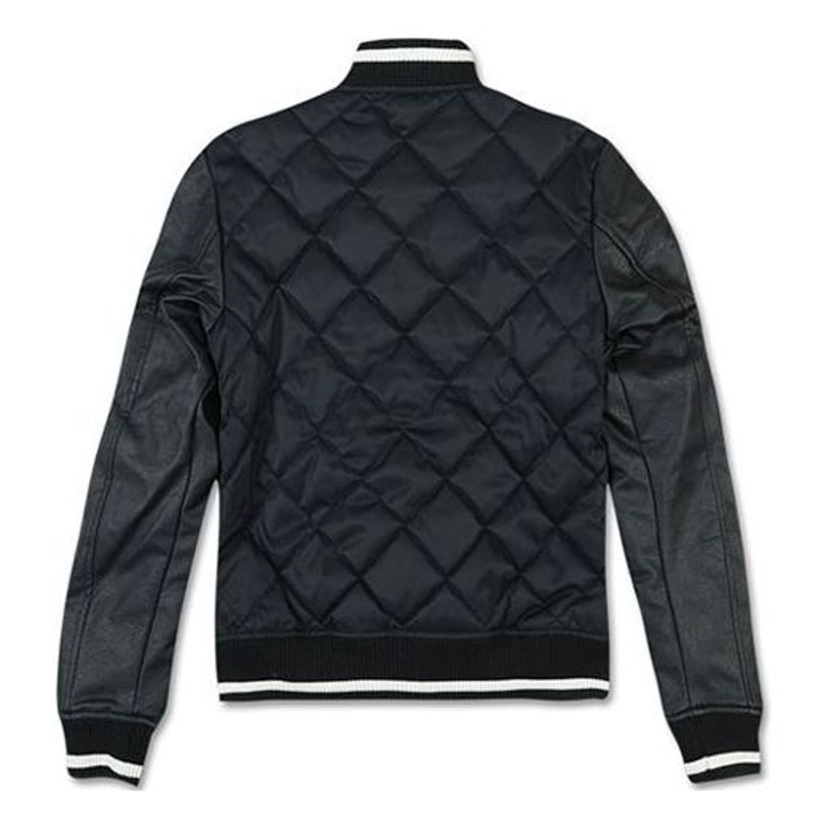 (WMNS) Converse Down Jacket Asia Sizing 'Black White' 10002397-A03