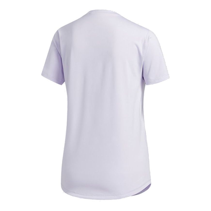 (WMNS) adidas Badge of Sport T-Shirt Asia Sizing 'Purple' FQ1991