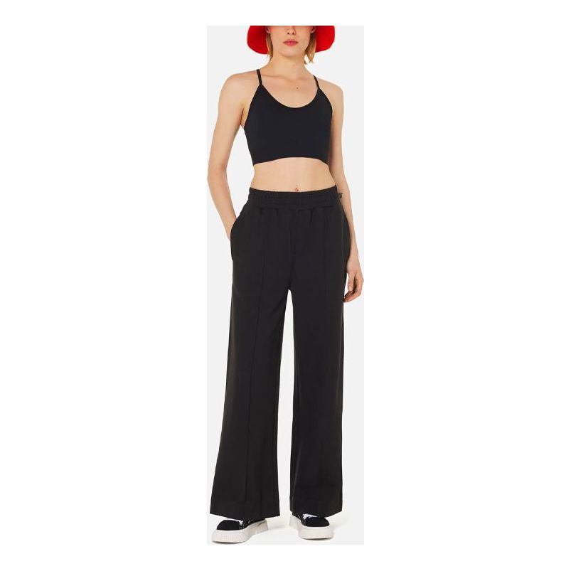 (WMNS) PUMA x AMI Wide Pants 'Black' 534076-01