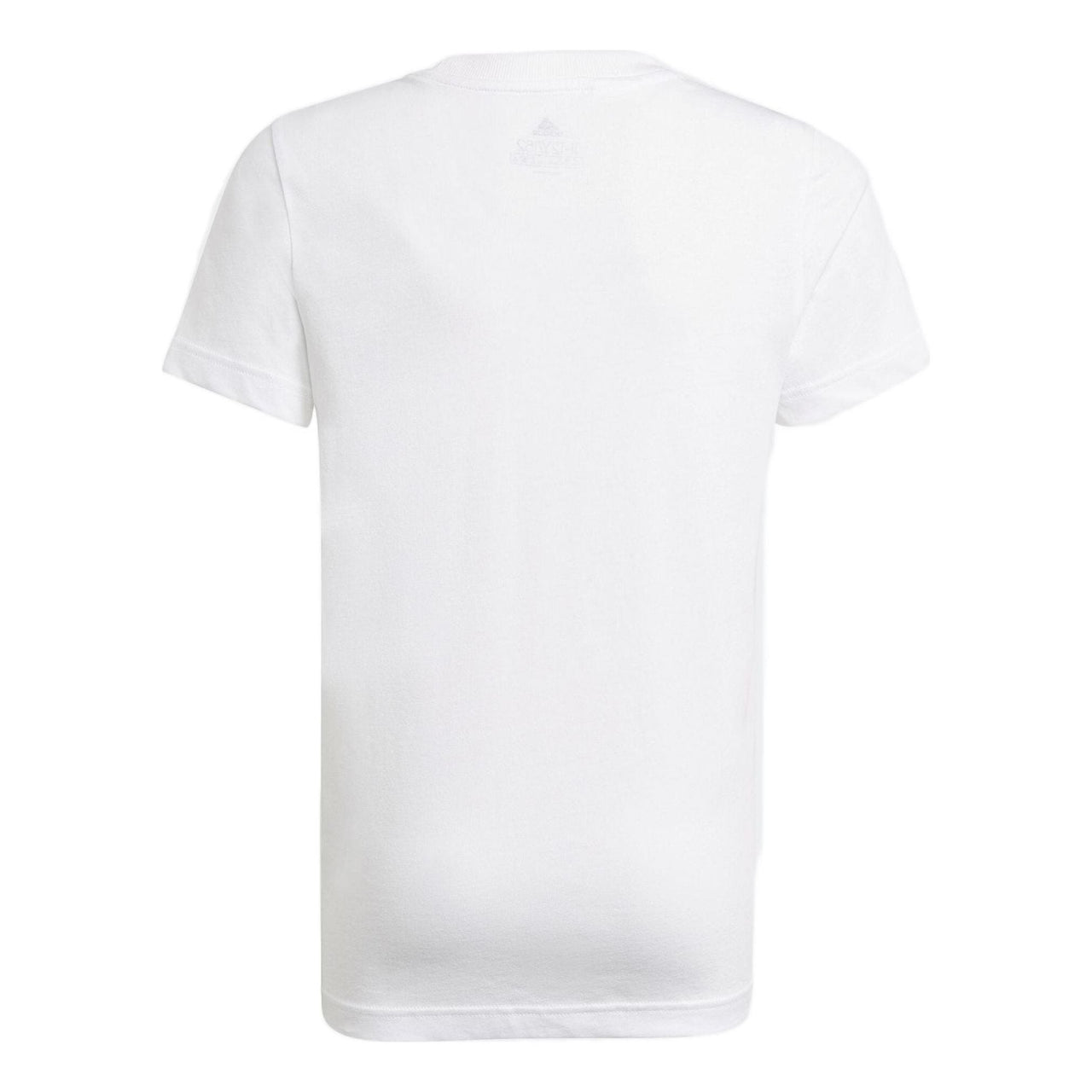 (GS) adidas Essentials T-Shirt Asia Sizing 'White Black' GN3994