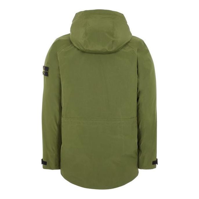 STONE ISLAND Hooded Down Jacket 'Olive Green' 771541926-V0058