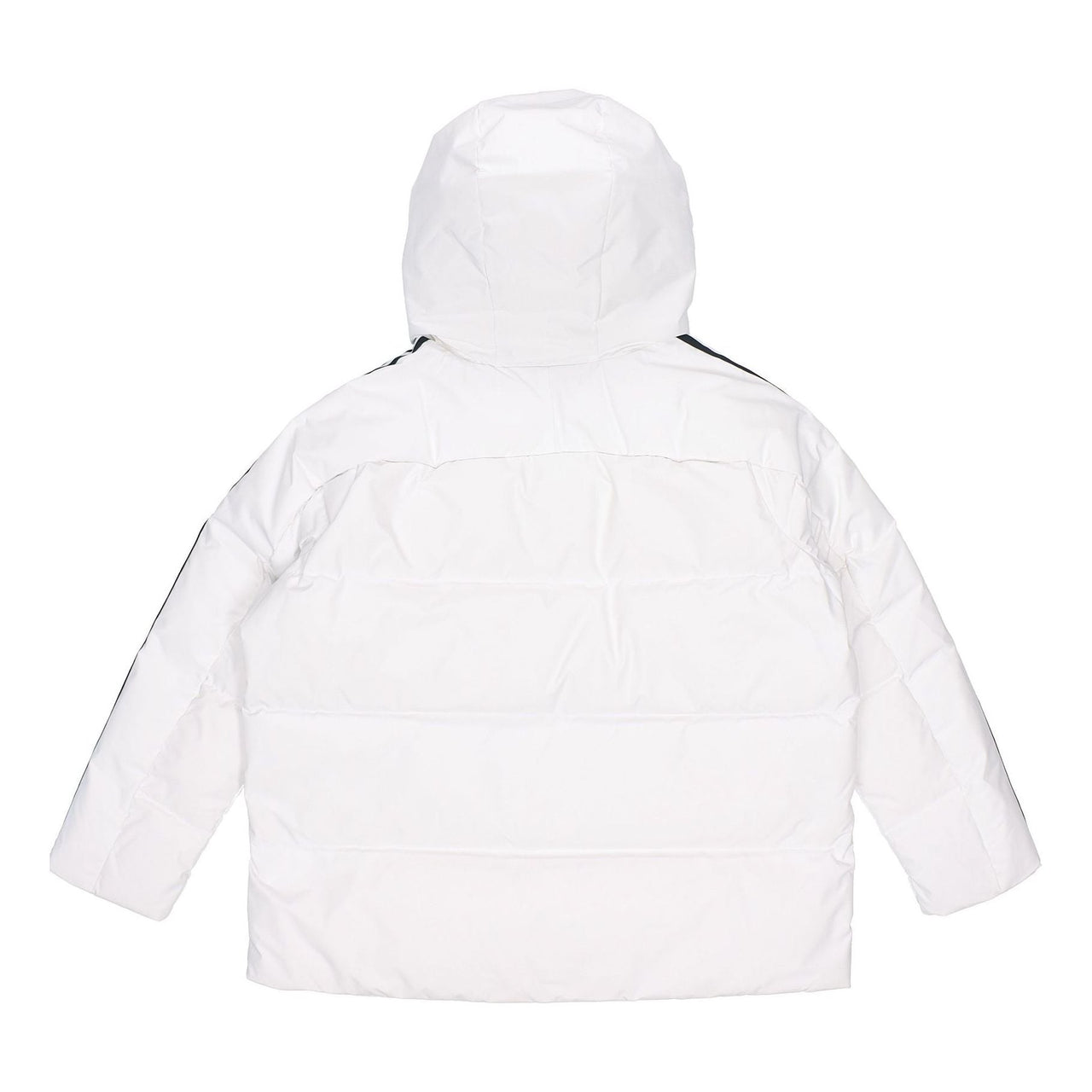 (WMNS) adidas 3-Stripe Puff Down Jacket Asia Sizing 'White' HA1176