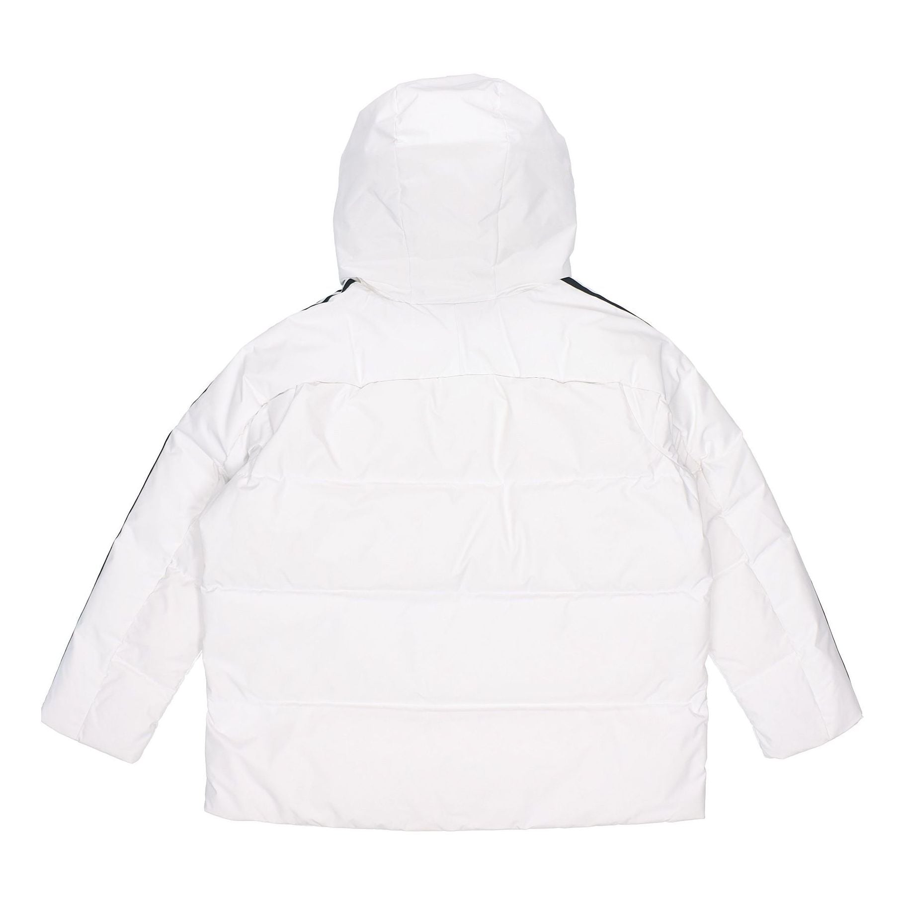 (WMNS) adidas 3-Stripe Puff Down Jacket Asia Sizing 'White' HA1176