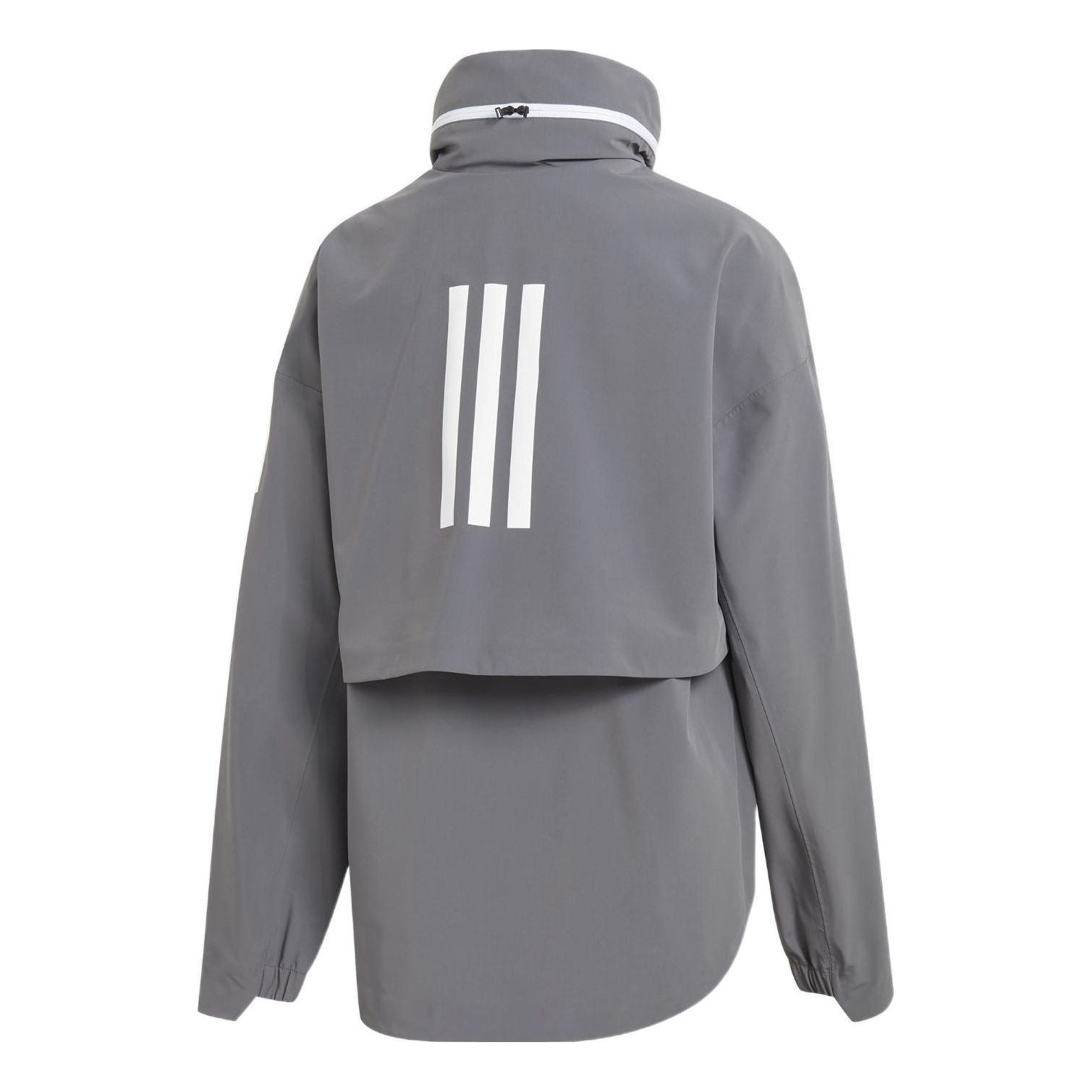 (WMNS) adidas Myshelter Regenjacke Rain Jacket Asia Sizing 'Grey' GE5859