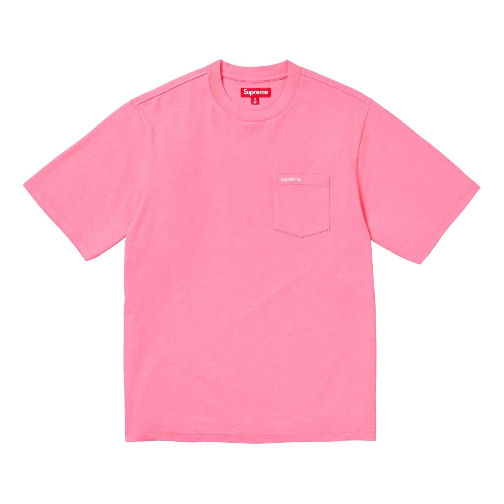 Supreme S/S Pocket T-Shirt 'Pink' SUP-SS24-065