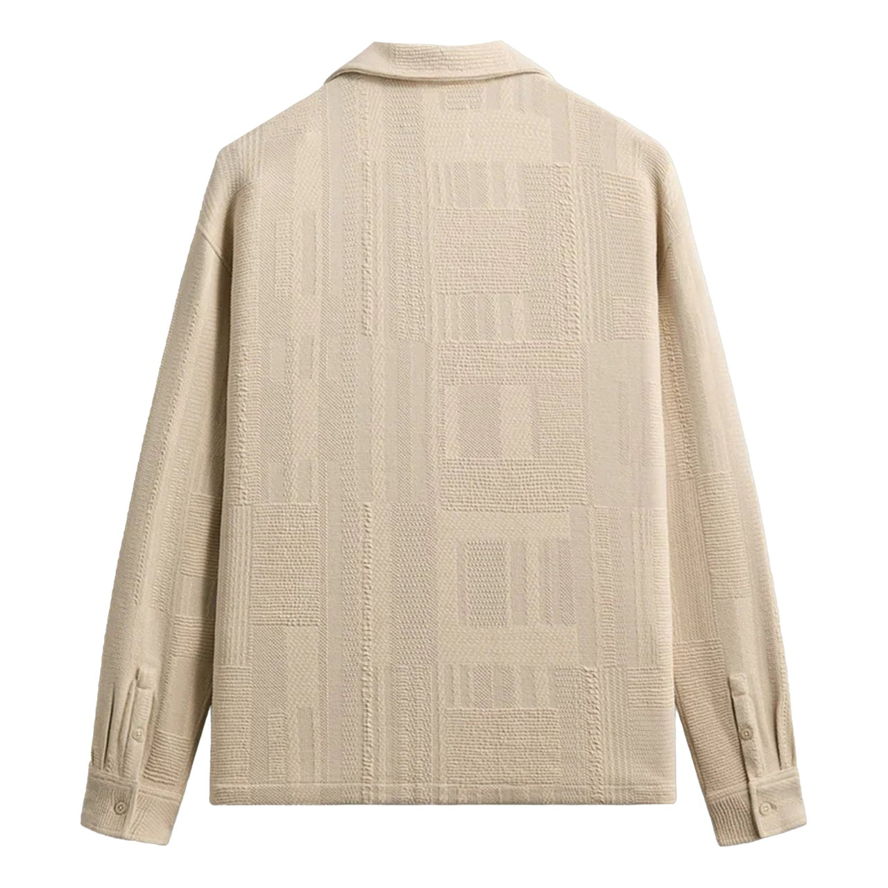 KITH Geometric Knit Cohen Shirt 'Hallow' KHM034472-103