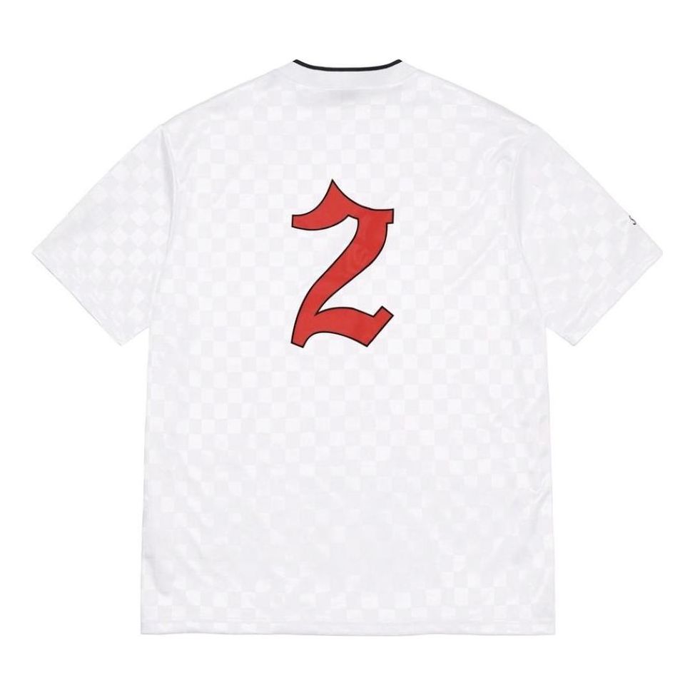 Supreme Umbro Soccer Jersey 'White Red Green' SUP-SS22-510