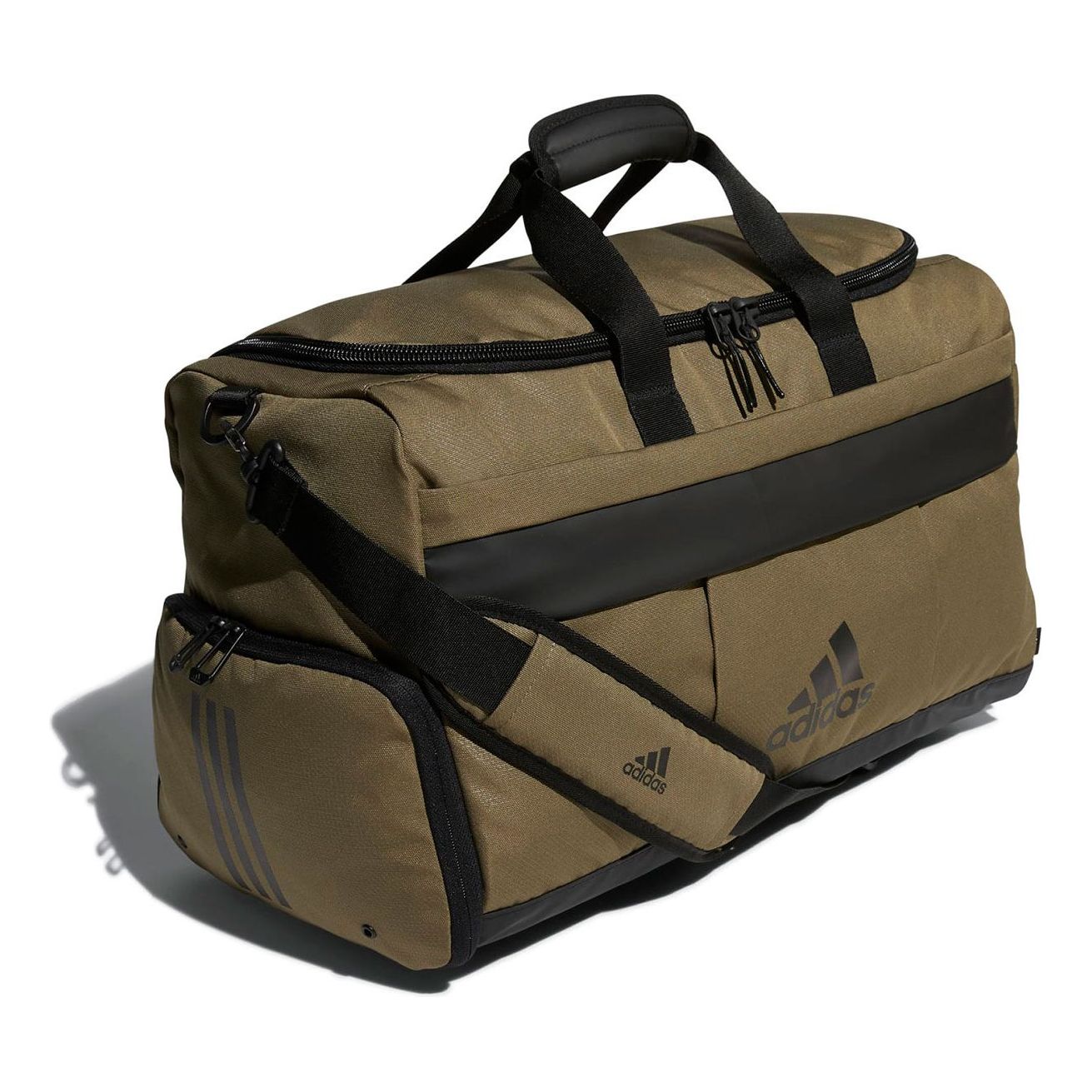 adidas Duffel Bag 'Green Black' HS4452