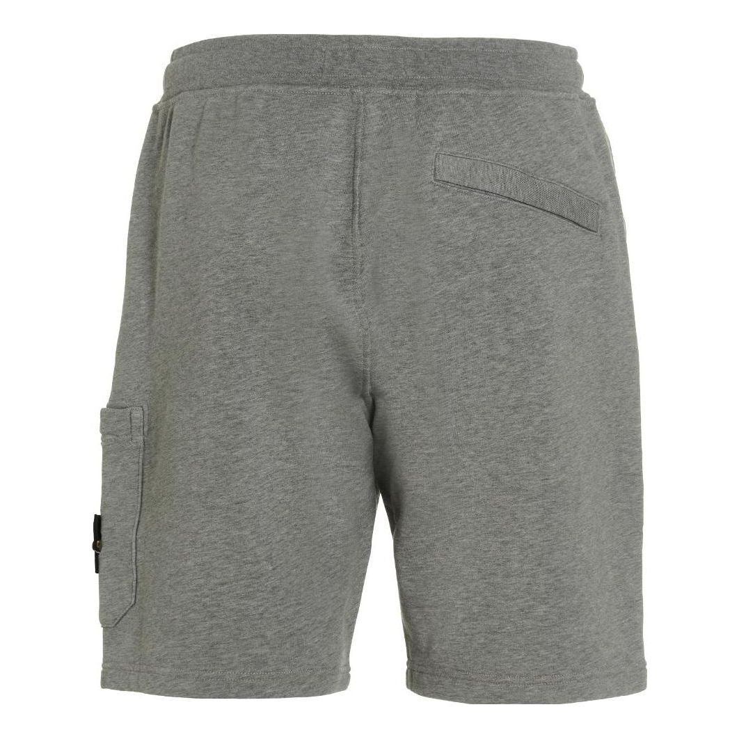 STONE ISLAND Cargo Bermuda Short 'Melange Grey' 101564651-A0M64