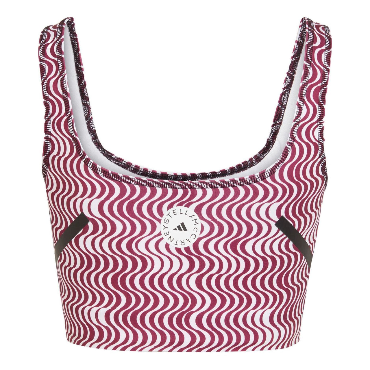 (WMNS) adidas by Stella McCartney TruePurpose Printed Crop Top Asia Sizing 'Pink' HG6881