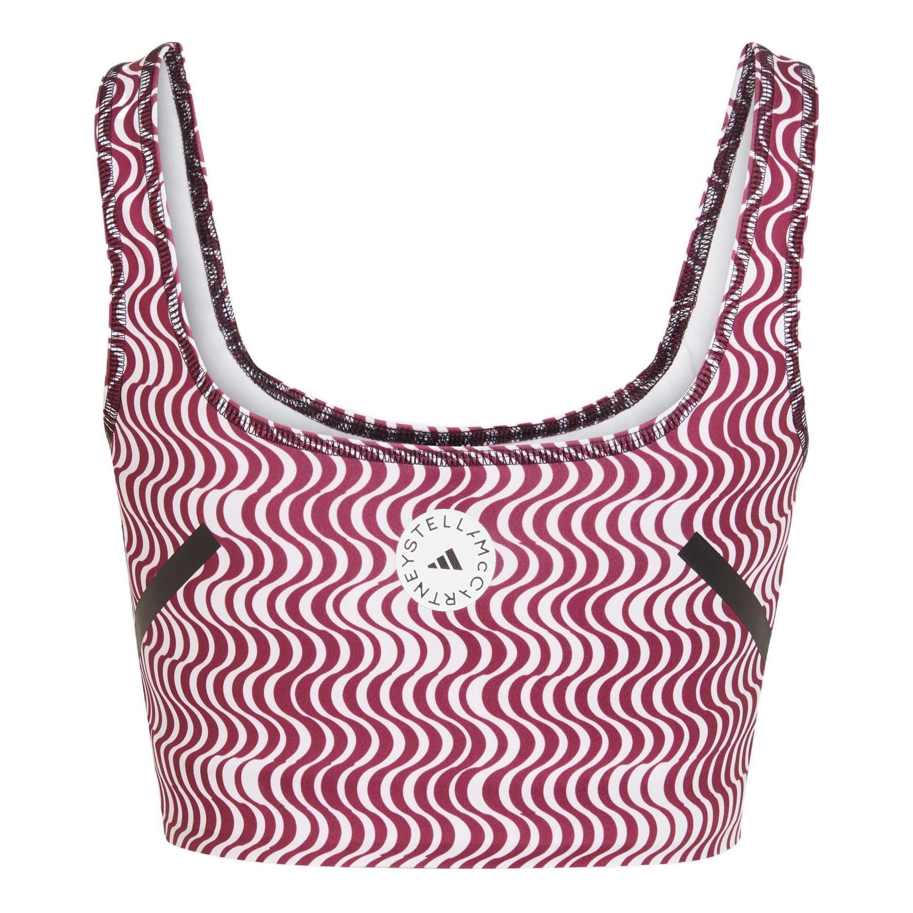 (WMNS) adidas by Stella McCartney TruePurpose Printed Crop Top Asia Sizing 'Pink' HG6881
