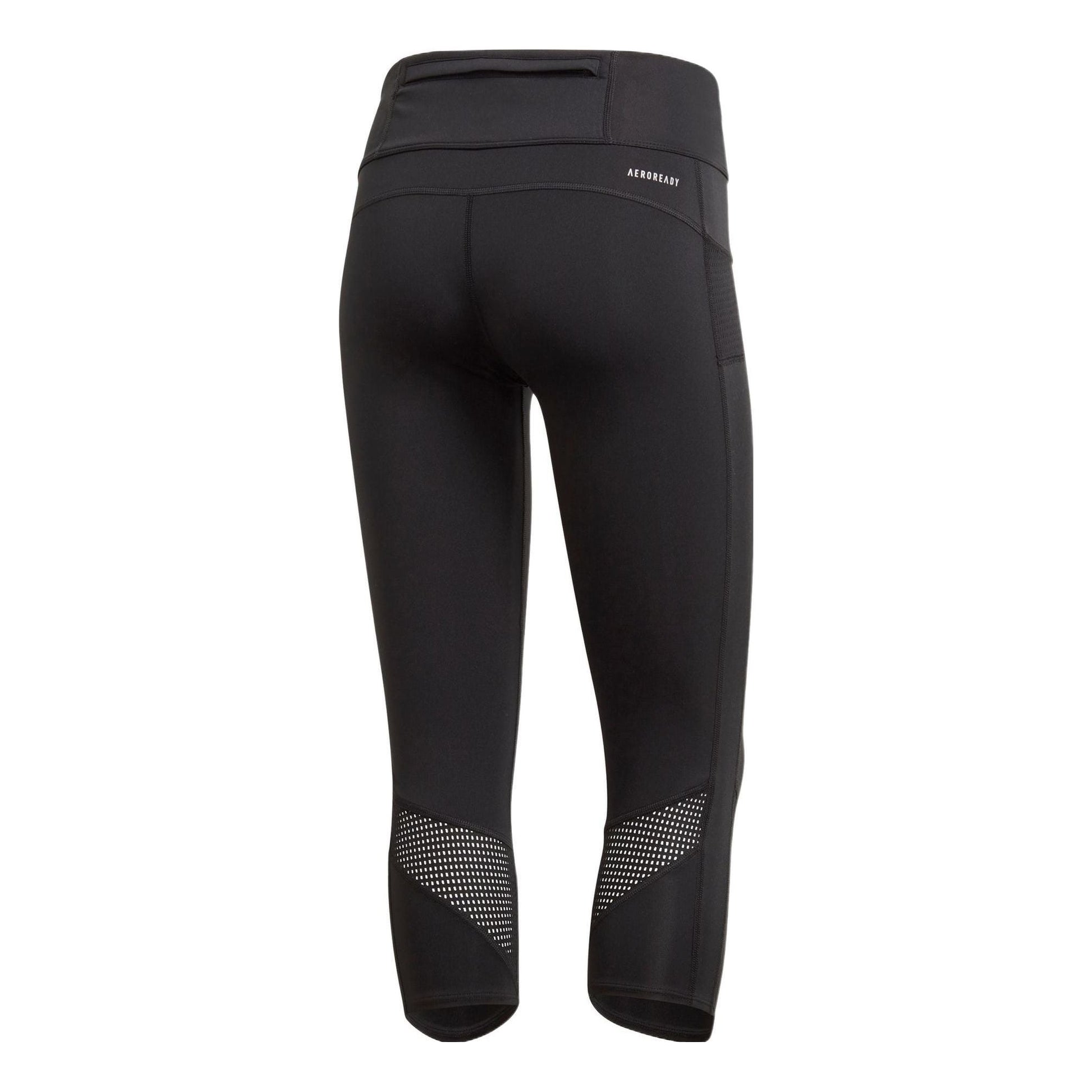 (WMNS) adidas Own The Run 3/4 Leggings Asia Sizing 'Black' FS9833
