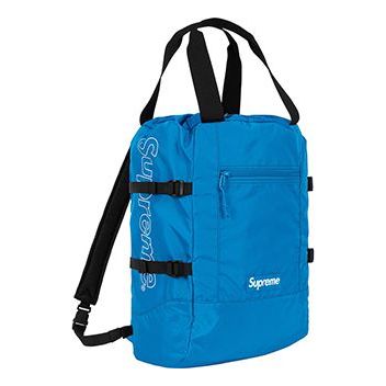 Supreme Tote Backpack 'Blue Black White' SUP-SS19-916