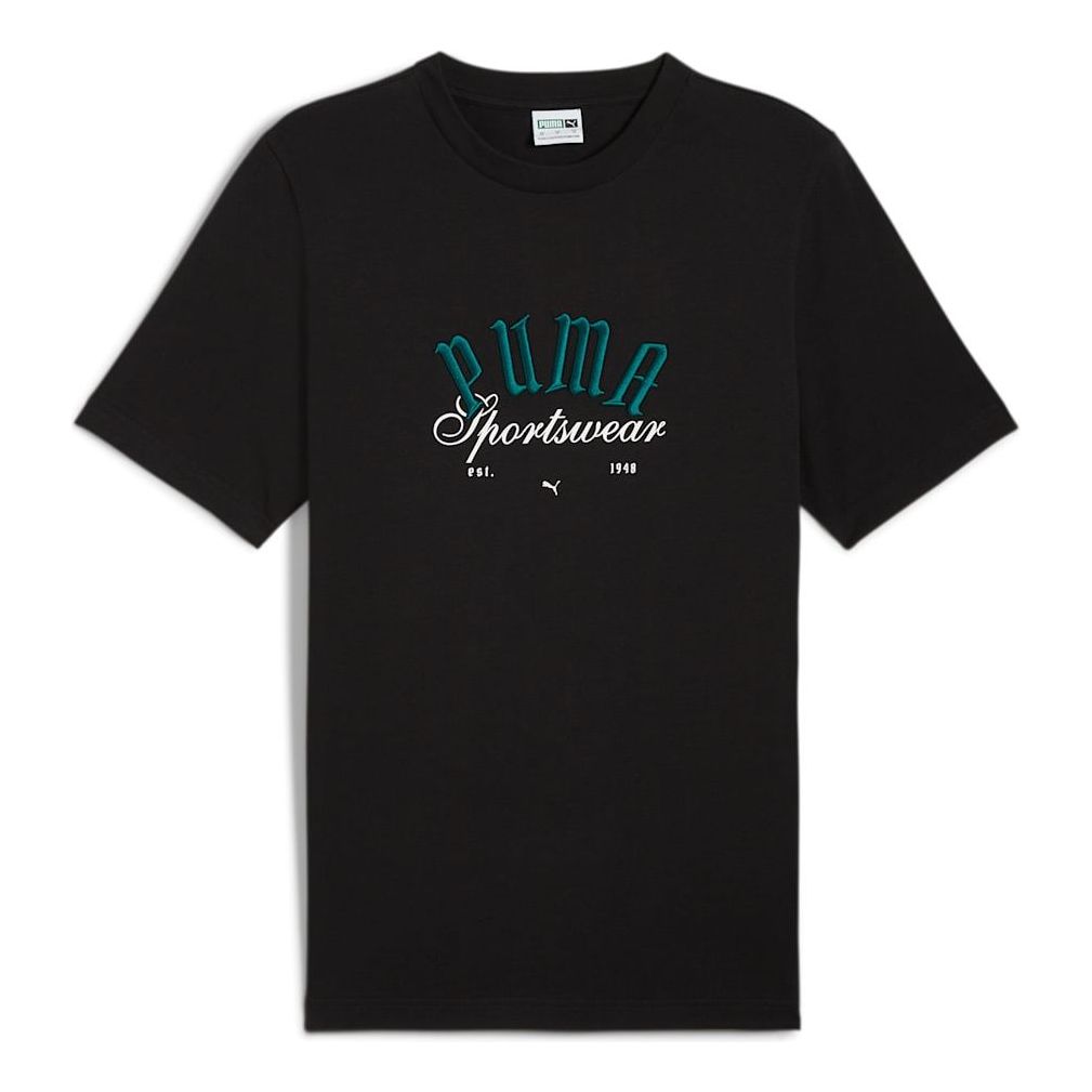PUMA Sportswear Graphic T-Shirt 'Black' 628009-01