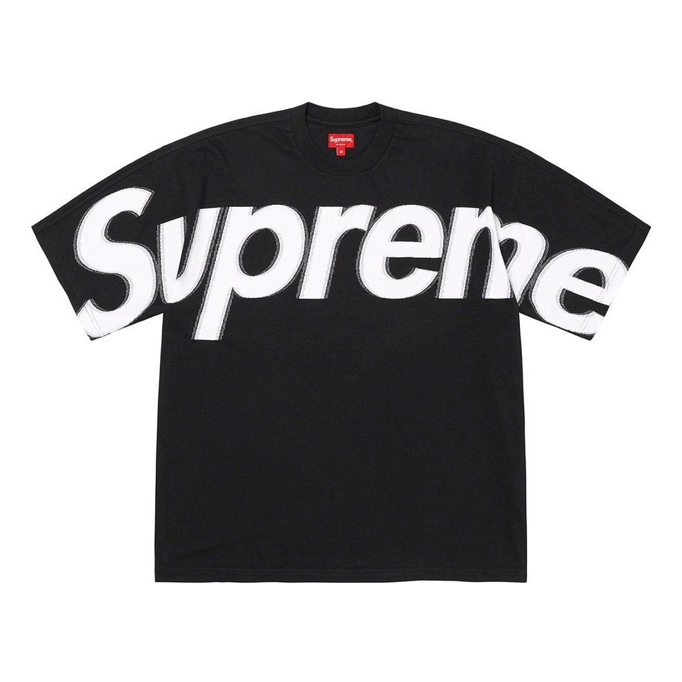 Supreme Intarsia S/S Top 'Black White' SUP-FW22-159