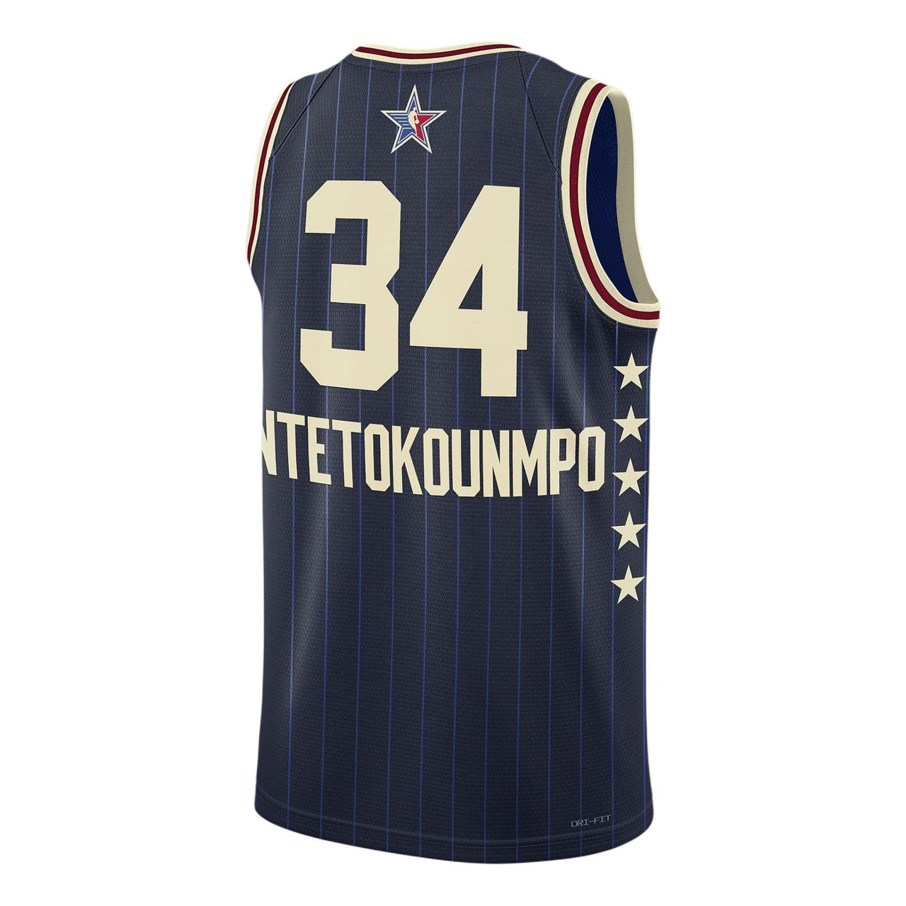 Air Jordan x NBA All-Star Swingman Basketball Jersey 'Giannis Antetokounmpo 34' FQ7747-429
