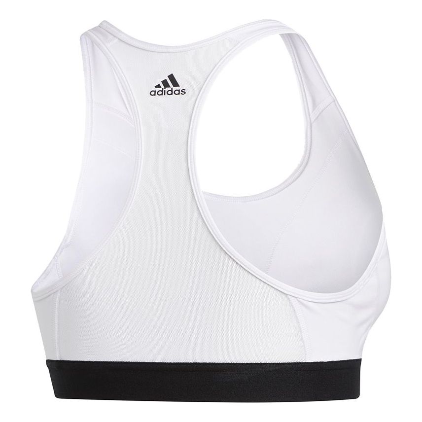 (WMNS) adidas DonAsia Sizing 't Rest Alphaskin Padded Bra 'White Black' FU4032