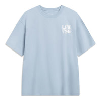 Li-Ning Chinese Culture Butterfly Graphic T-shirt 'Light Blue' AHST203-2