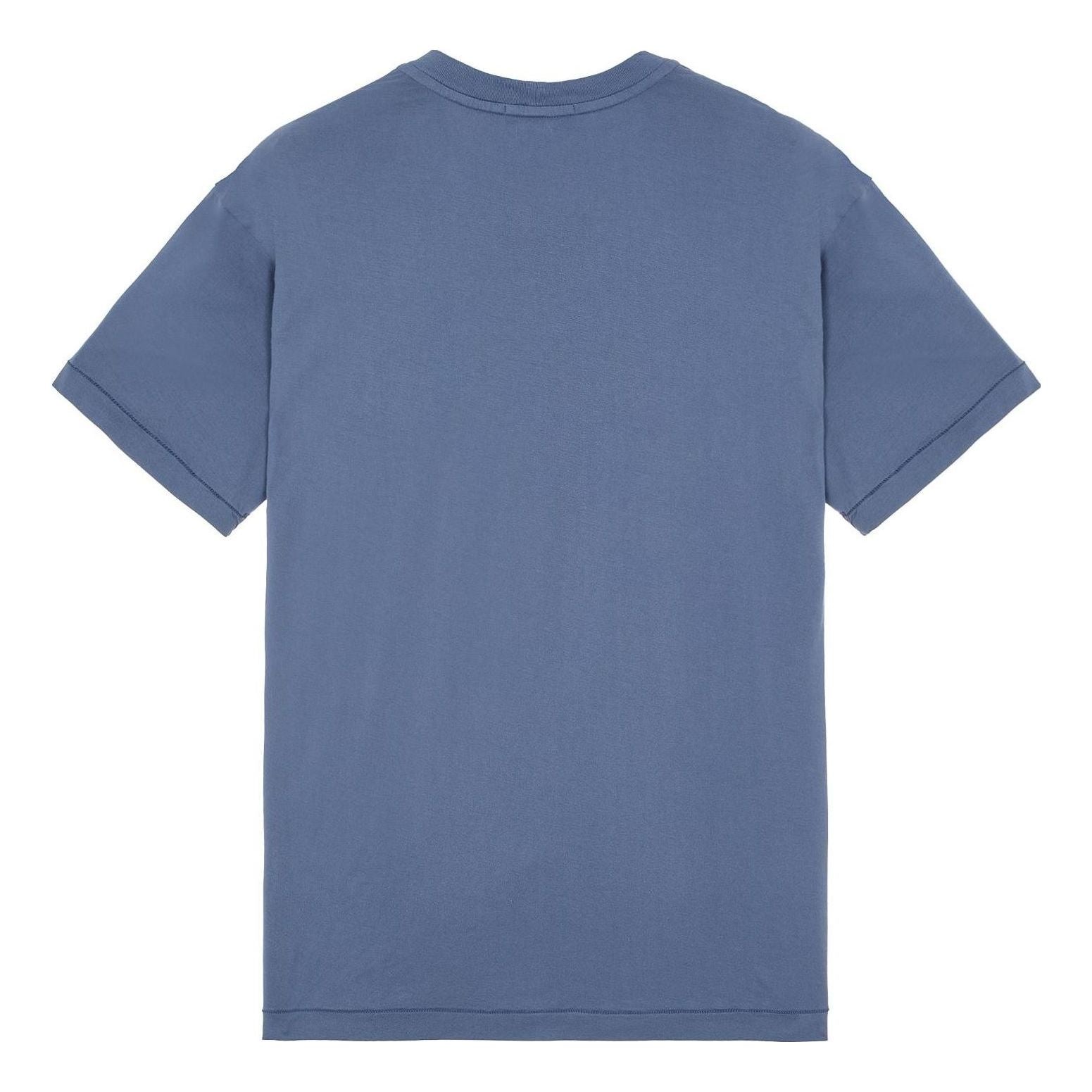 STONE ISLAND Compass Patch Logo T-shirt 'Avio Blue' 101524113-V0024